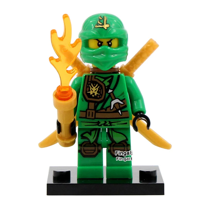 Фигурки SingleSale Lloyd Kai jay Cole Phantom Ninja masts of Spinjitzu minifig собранные строительные блоки