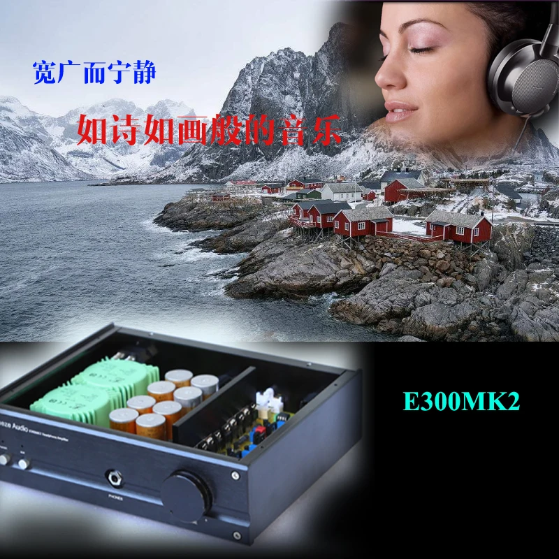 Усилитель для наушников класса А стерео аудио усилитель с XLR/RCA входом