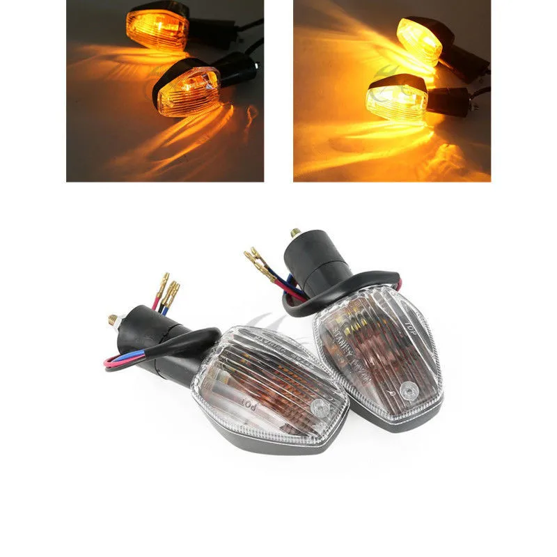 

Clear Orange Amber Turn Indicator Signal Fit For HONDA CBR600 03-06 CBR1000RR 04-07 CB400 03-12 CBR600 Motorcycle