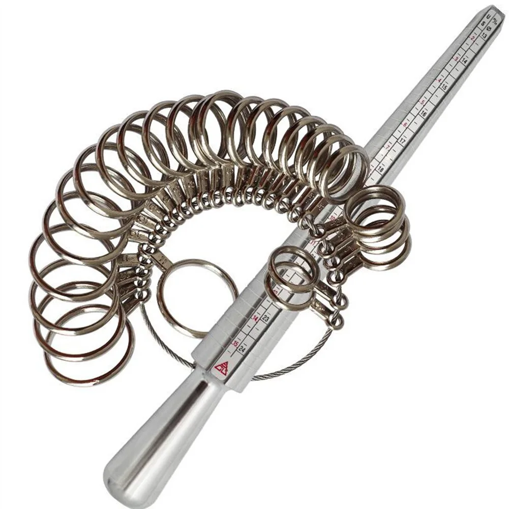 Шаблонное кольца Sizer набор размерная трубка Палец инструмент оправки дома