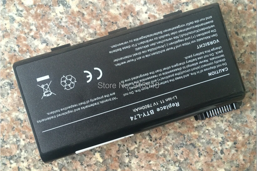 Аккумулятор для ноутбука MSI BTY L74 L75 7800 A5000 A6000 A6005 MS 1682 CR500 CR700 C61M32 HDSB CX700 010EU S9N 2062210 M47