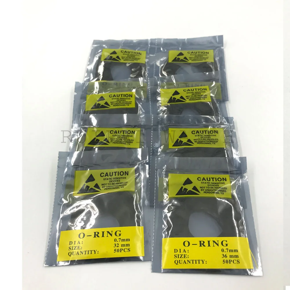 0.7mm 50pcs 36mm-40mm O Ring Rubber Seal Washers Waterproof Round Watch Gaskets | Наручные часы
