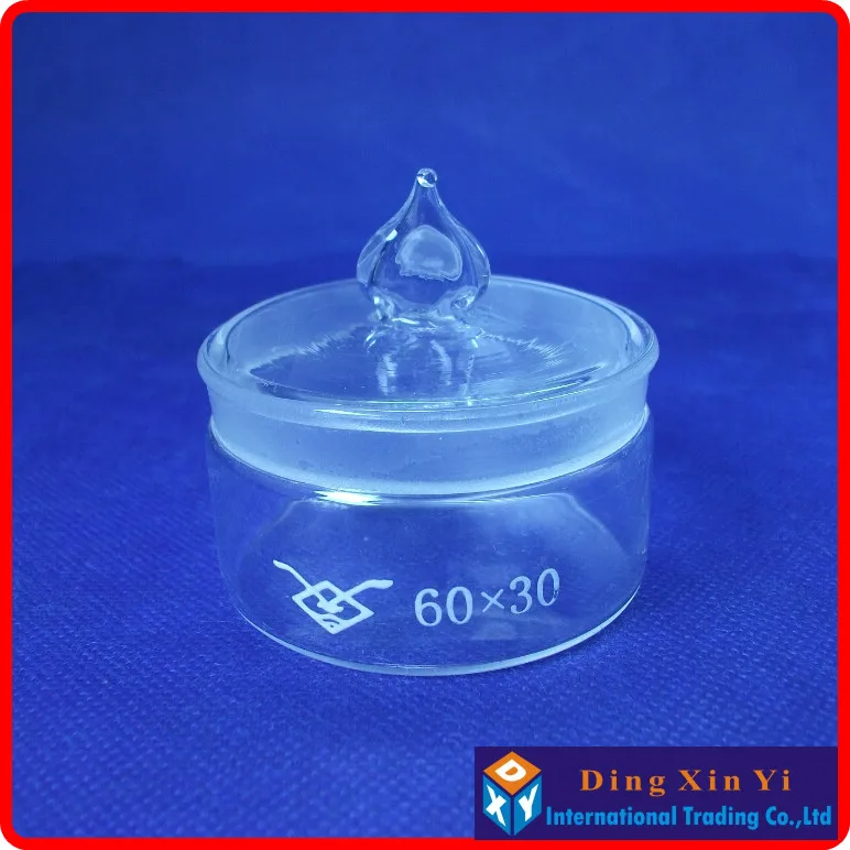 (4 шт./лот) 60*30 мм стеклянная бутылка для взвешивания низкой формы|glass jar glass lid|bottle