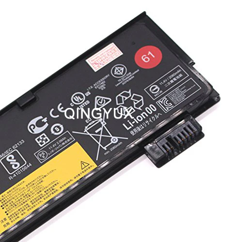 QINGYUX 11 4 V 24Wh 2080mAh 01AV423 01AV424 01AV422 SB10K97579 SB10K97581 Аккумулятор для ноутбука совместим с