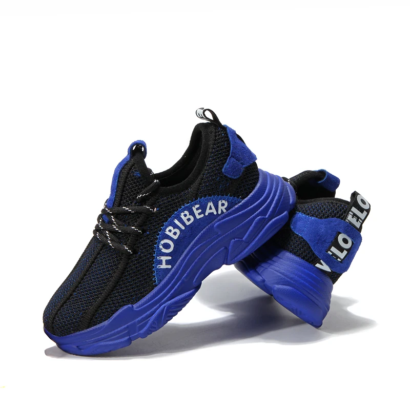 HOBIBEAR New Spring Autumn Kids Running Shoes Non-slip Soft Sport Outdoor Breathable Chilidren Sneakers Size 26-36 | Спорт и