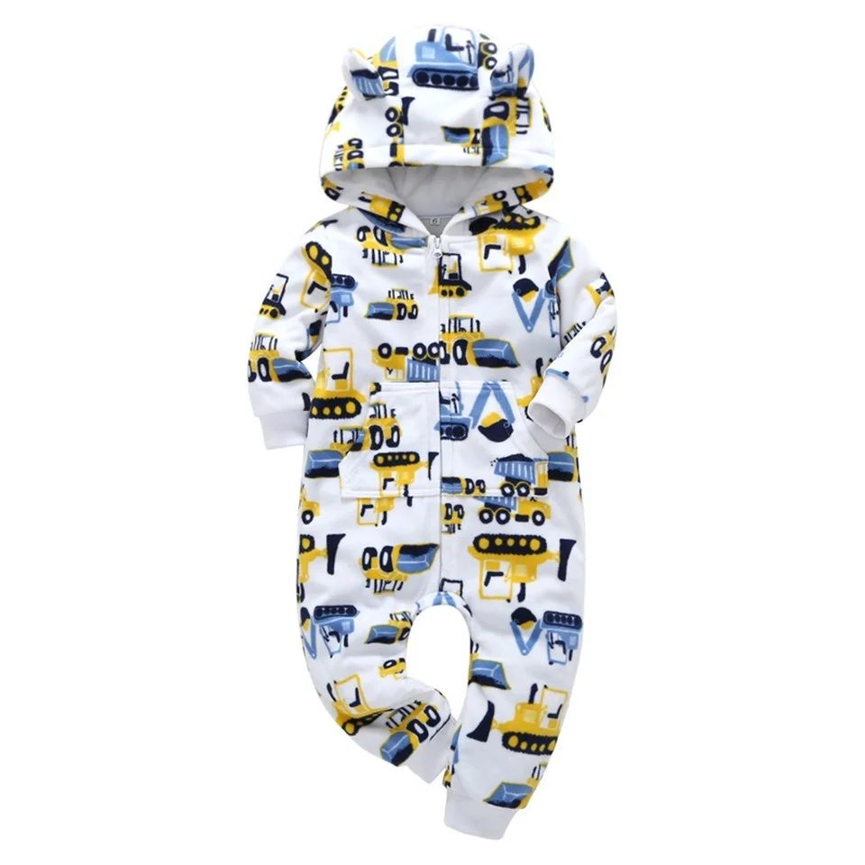 Новорожденные Bebes Рождественский комбинезон для маленьких мальчиков и девочек