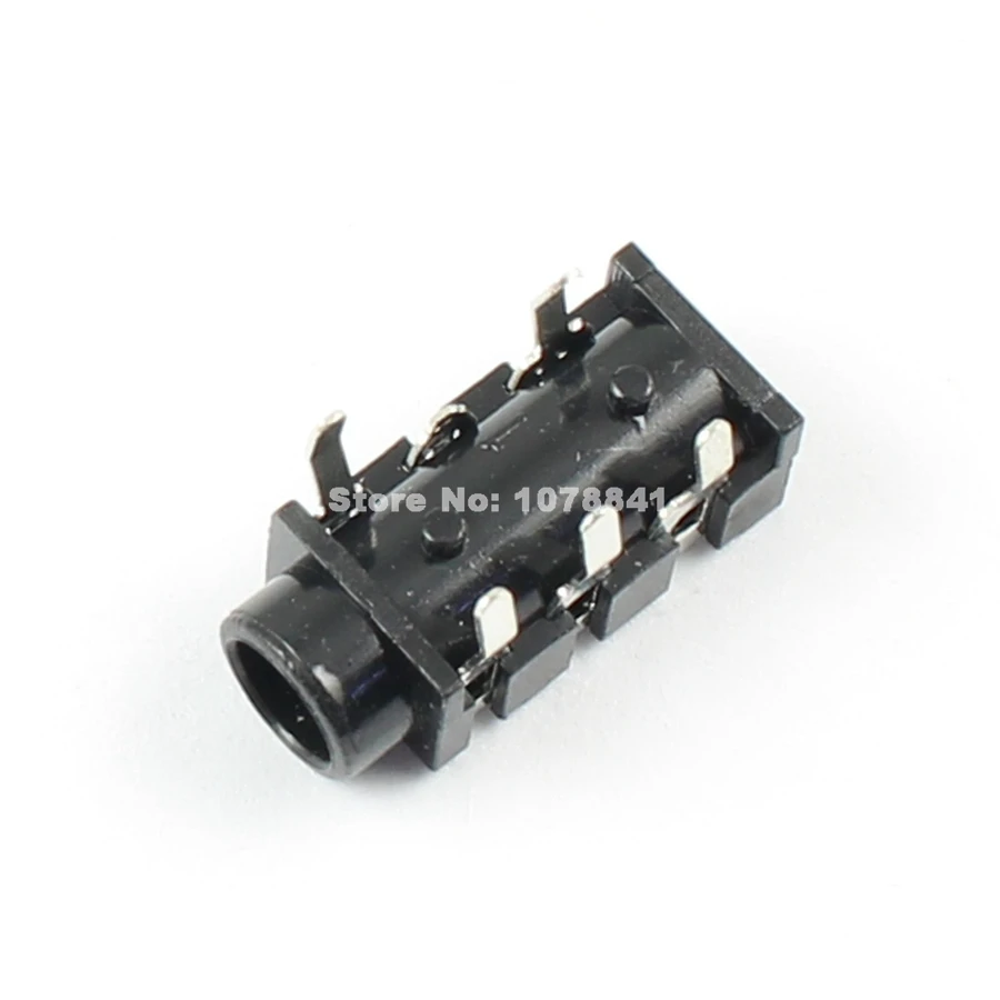 10 шт. 3 5 мм 1/8 аудио разъем контактный DIP стерео наушников PJ313|jack audio connector|jack connector