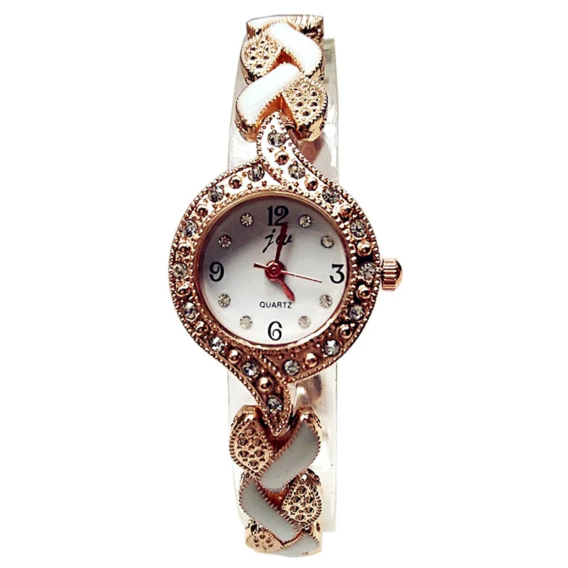 Часы-браслет JW женские кварцевые брендовые Роскошные модные повседневные