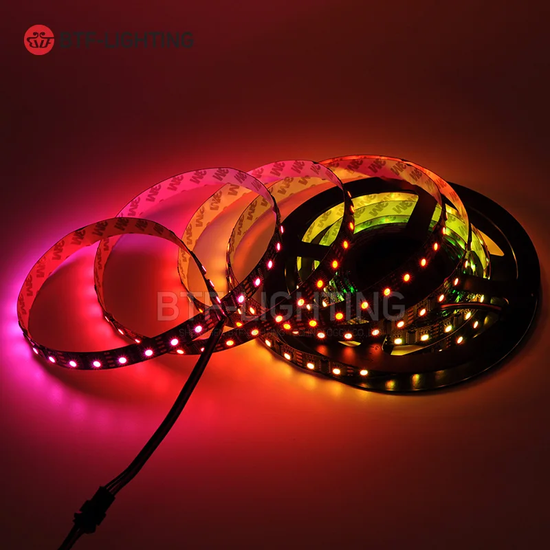 LPD8806 5 м 60 Светодиодный/М пикселей IP30/IP67 SMD 5050 RGB светодиодный светильник, Индивидуальный Адресный гибкий DC5V