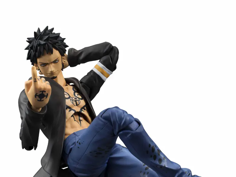 100% Оригинальные экшн-фигурки переменных героев MegaHouse-Trafalgar Law из ONE PIECE | Игрушки и