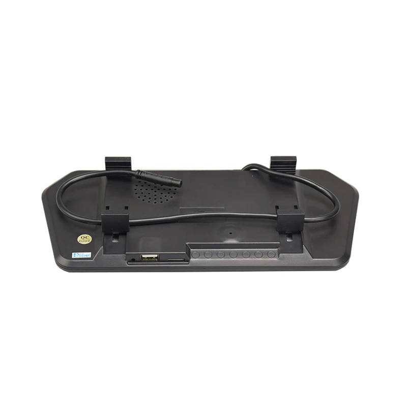 QUIDUX Новый 7 дюймов Зеркало Заднего Вида HD 800*480 Автомобиля Bluetooth Дисплей с FM MP5 Player