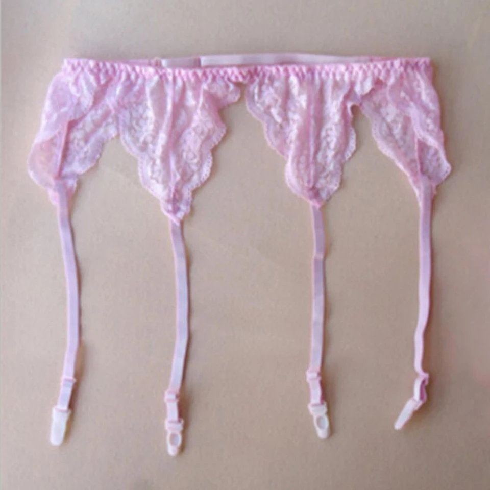 Хит продаж Женский пикантный Цветочный Пояс для чулок цветочные кружевные