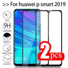 2 шт.лот, защитное 3D стекло для huawei p smart, 2019, закаленное стекло huawey psmart, Защитное стекло для huawei p smart, 2019