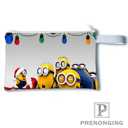 Custom Minions (1) Кошелек для монет с принтом сменный кошелек на молнии нулевой сумочки