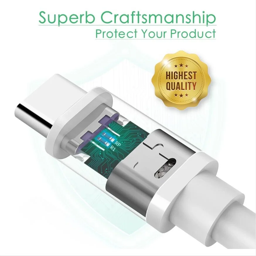 Usb-кабель BULL Type C для Oneplus 6T USB кабель быстрой зарядки Xiaomi Redmi переключатель Huawei USB-C |