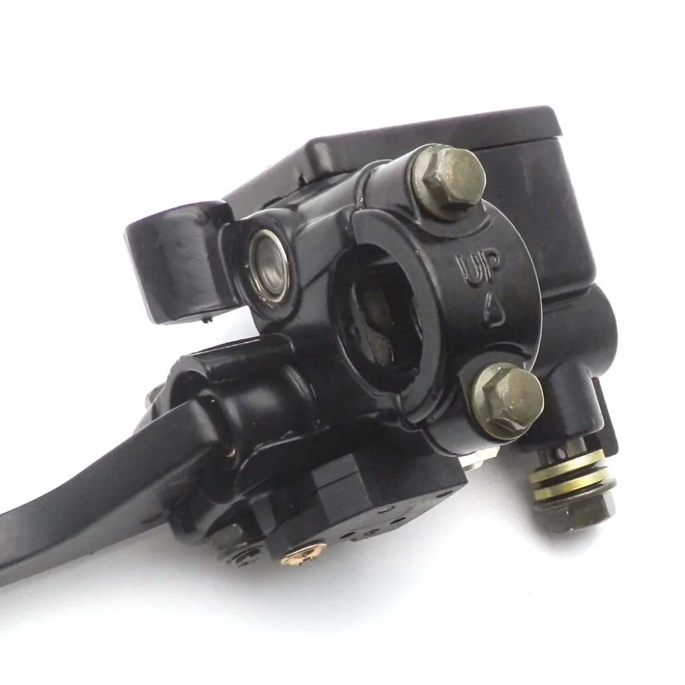 

Scooter Left Rear Master Cylinder Brake Lever with 8mm Mirrors hole For 50cc-150CC GY6 Moped Atv parts