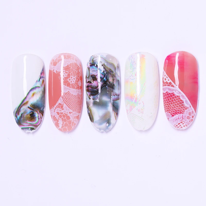 10 рулонов/комплект к требованиям заказчика Сверкающие Звездного неба для ногтей