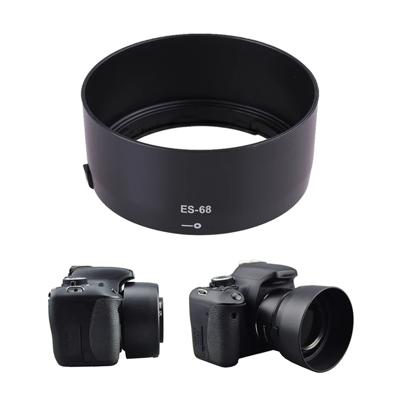 ES68 ES 68 бленда объектива Реверсивный объектив камеры аксессуары для Canon EF 50 мм f/1 8