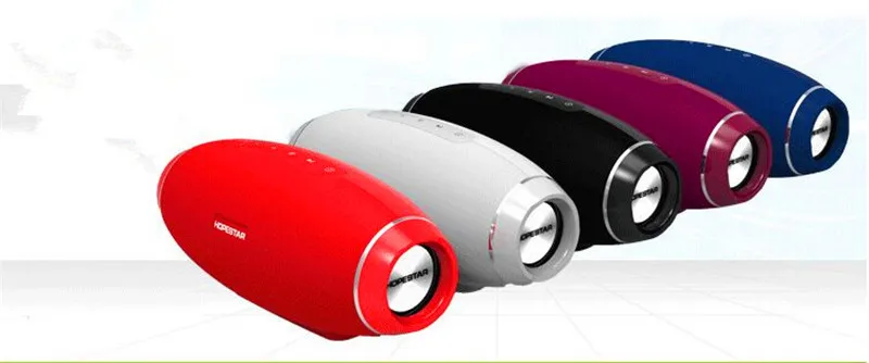 HOPESTAR H20 регби Bluetooth Колонка Беспроводная портативная Мини водонепроницаемая мега бас стерео наружный сабвуфер TF USB