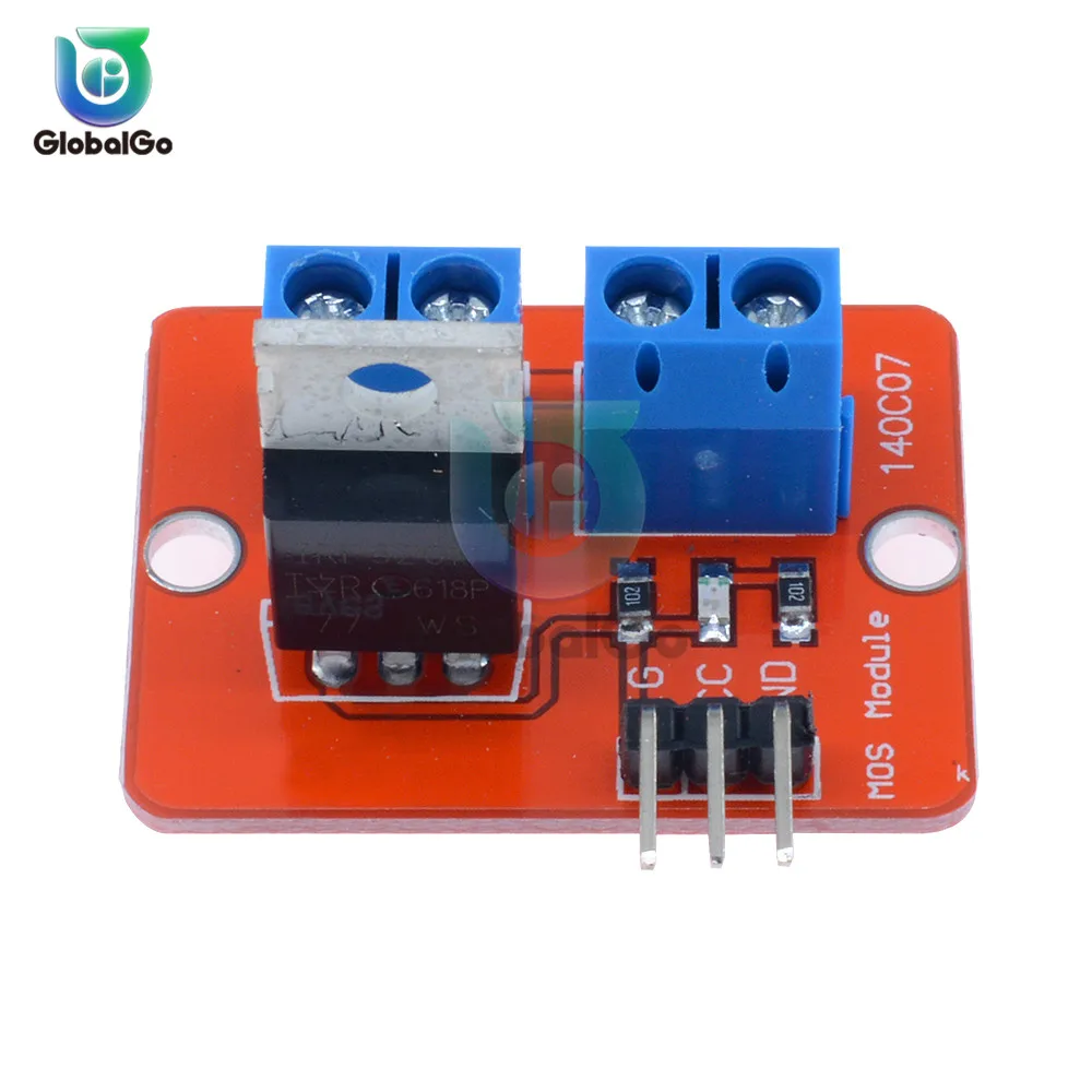 IRF520-MOSFET 0-24 в топ Mosfet Кнопка IRF520 драйвер MOS модуль для Arduino MCU ARM для Raspberry pi PWM затемняющий светодиодный