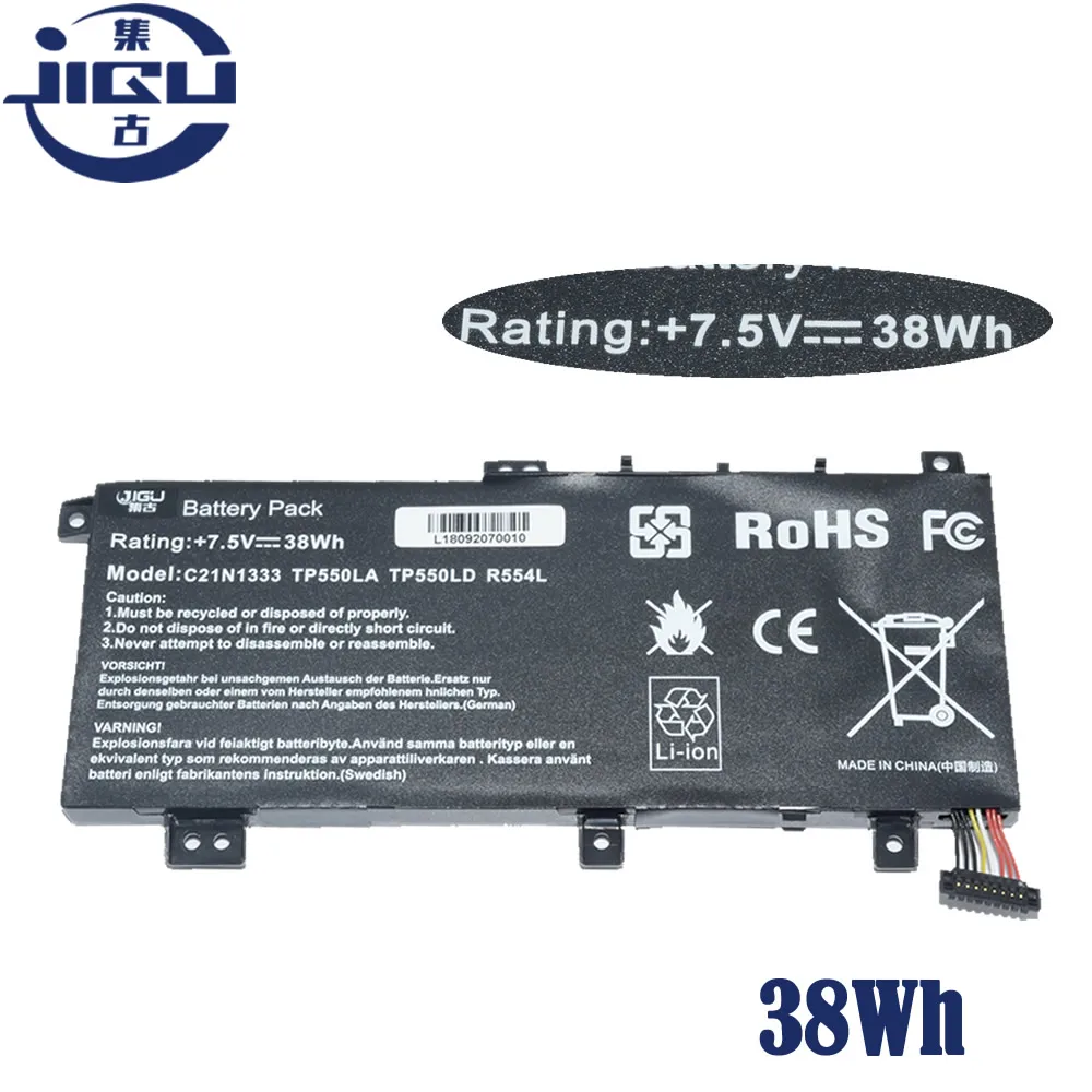 Аккумулятор для ноутбука JIGU Repalcement C21N1333 C21NI333 Asus TP550L TP550LA TP550LD TP550LJ Transformer Book Flip tp550