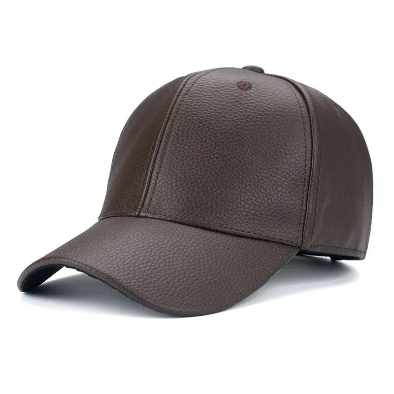 Trendy Fashion Hot Unisex Man Woman Cool High Quality PU Leather Adjustable Outdoor Sun proof Snapback Hat Baseball Cap|baseball cap|baseball cap