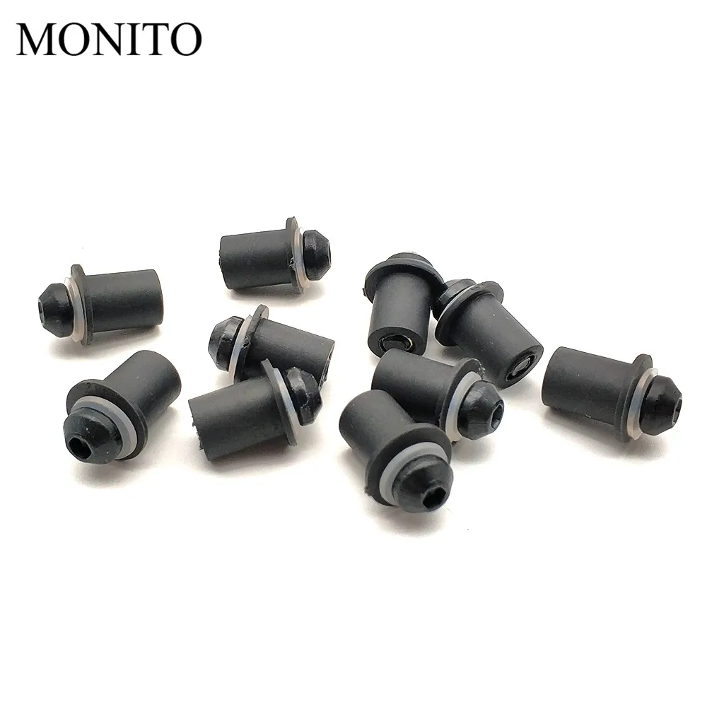 10 шт. Комплект болтов для ветрового стекла YAMAHA YZF R15 R25 R125 R1 600R R1M R1S YZF600R LS|Накладки и