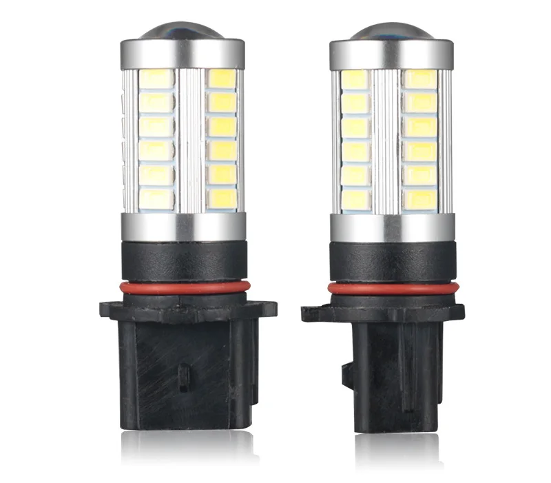 KAFOLEE 2 шт. P13W Led PSX26W SP13W 6000 K 3000 K 12 V 24 V Белый Автомобильный противотуманный фонарь для вождения DRL дневные ходовые огни авто