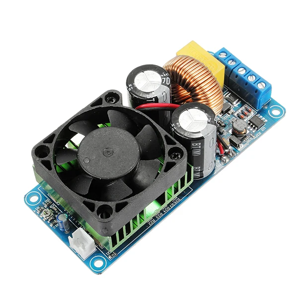 CLAITE IRS2092S 500 Вт моноканальный цифровой усилитель класса D HIFI усилитель мощности плата с вентилятором