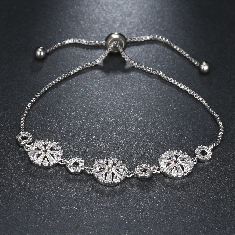 Модный браслет EMMAYA золотого цвета с цветком циркониевый камнем класса ААА модные