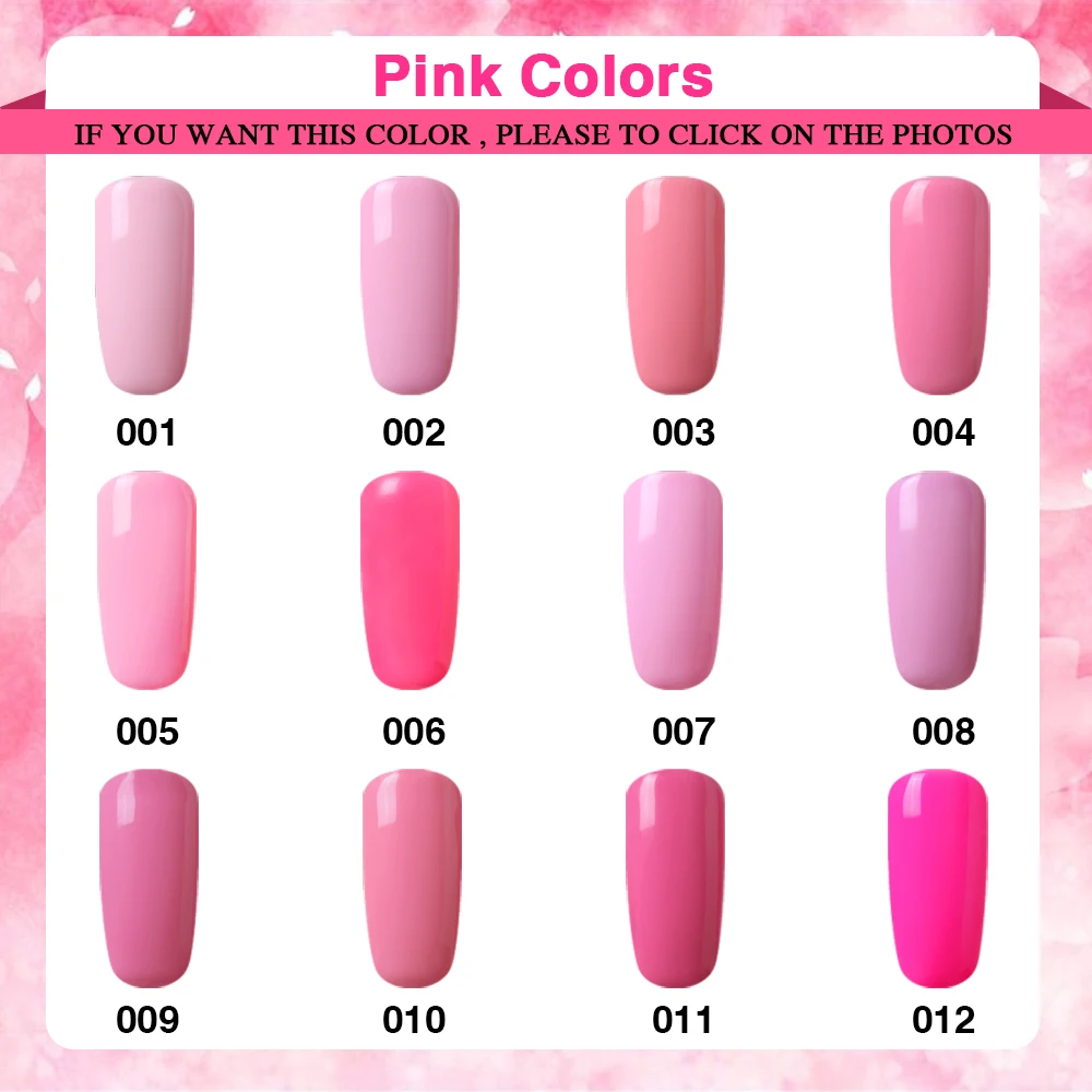 Белен розовый цвета серии УФ лак для ногтей УФ-гель декор салон LED замочить от