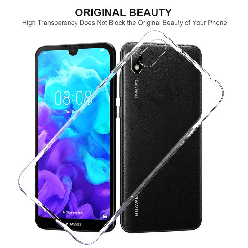 Чехол для Huawei Y5 2019 чехол Мягкая силиконовая задняя крышка телефона Y 5 Y6 Y7 Y52019 |