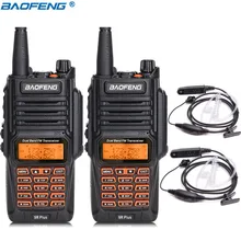 Комплект из 2 предметов новинка Baofeng UV 9R плюс иди и болтай Walkie Talkie