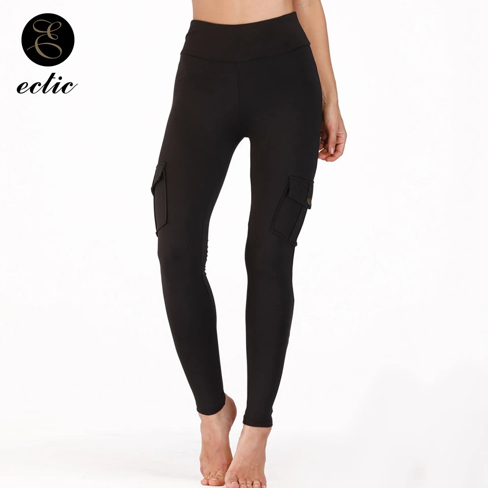 Sexy Army Leggings With Pockets Mallas Deportivas Mujer High Waist Leggings Women Sexy Hip Push Up Peach Pants Quick Dry Leggins