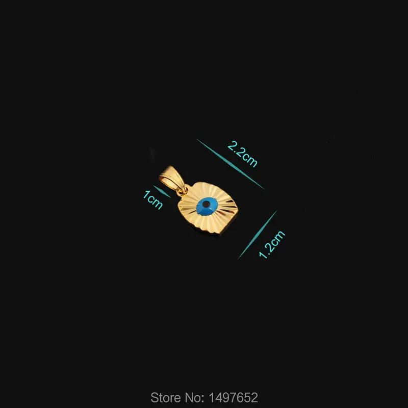 Кулон с изображением сглаза/золотой цвет классический кулон в форме ключа для