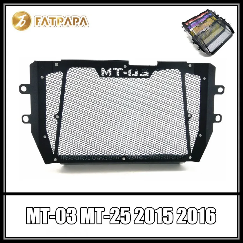 Аксессуары для мотоциклов MT 03 25 резервуар воды радиатор защита YAMAHA MT03 MT25 2015 2016