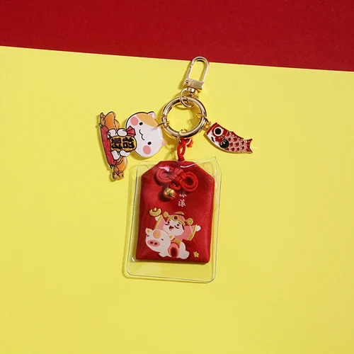 rich Omamori Ночная Сова Maneki Neko Dispel Misfortune Lucky Omamori брелок для ключей с помпонами - Цвет: rich