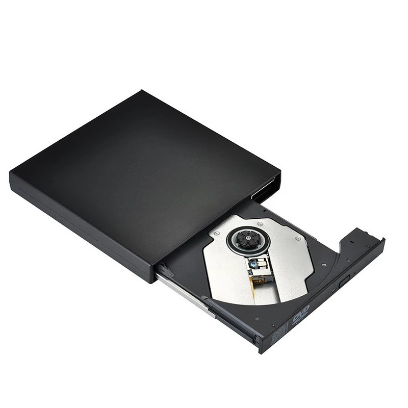Внешний оптический привод DVD ROM USB 2 0 CD/DVD CD RW плеер записывающее устройство