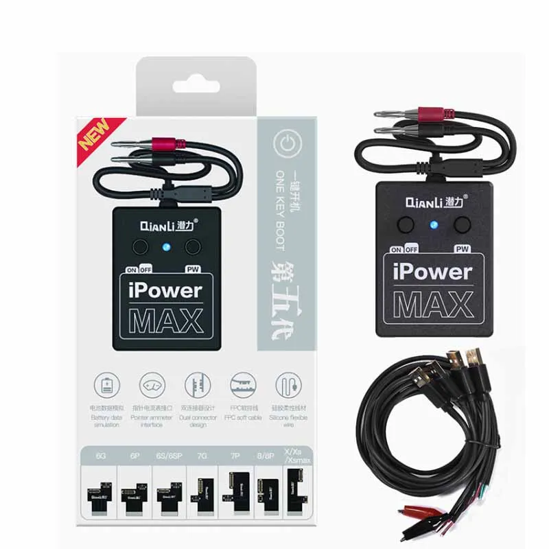I power MAX Контроль питания Тестовый Кабель источник питания I power MAX для iphone 6 6 P 6 S 6SP 7 7 P 8 8 P X XS XSMAX