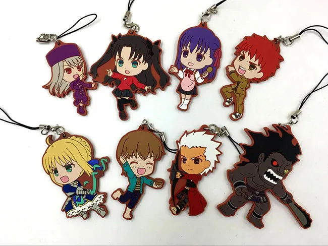 7 шт./лот Fate Stay Night вариантов выбирается в произвольном порядке оригинальный
