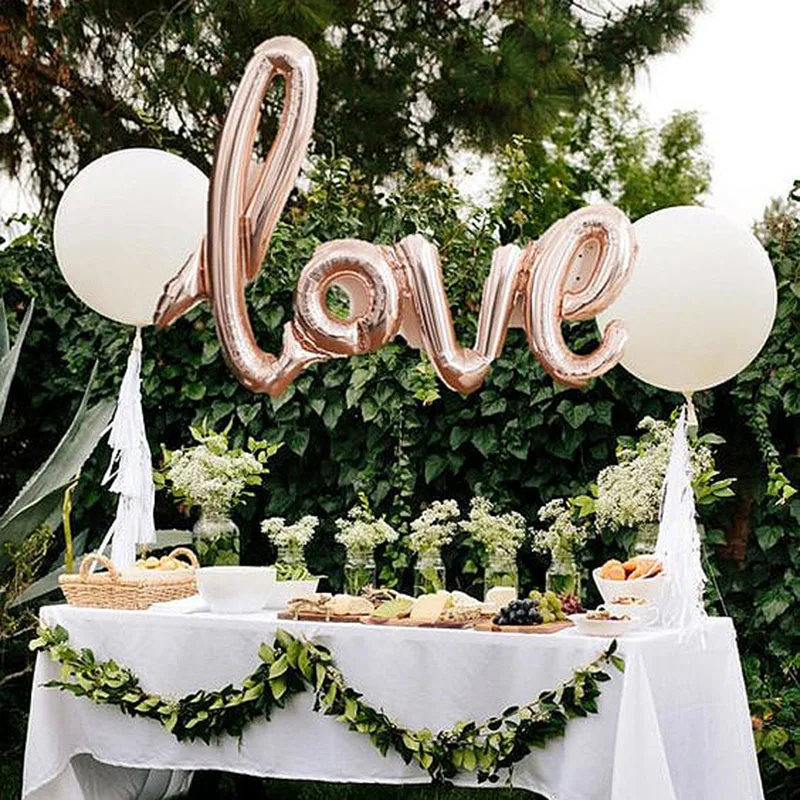 Золотой в виде Розы воздушные шары для свадьбы вечеринки украшения воздушный шар надувной шары воздушный День Святого Валентина домашний декор комнаты день рождения