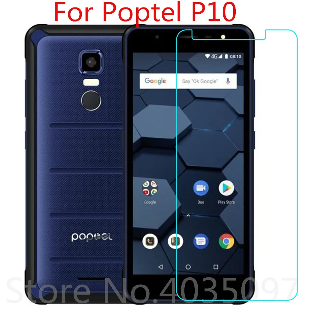 2.5D 9H закаленное стекло для Poptel P10 на телефон защитная пленка экрана | Мобильные