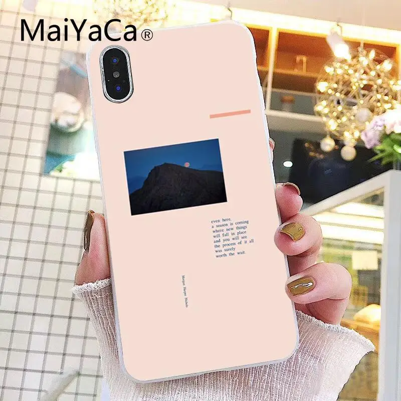 Maiyaca солнце желтый искусство цветок море Новинка Fundas чехол для телефона iPhone 8 7 6 6S