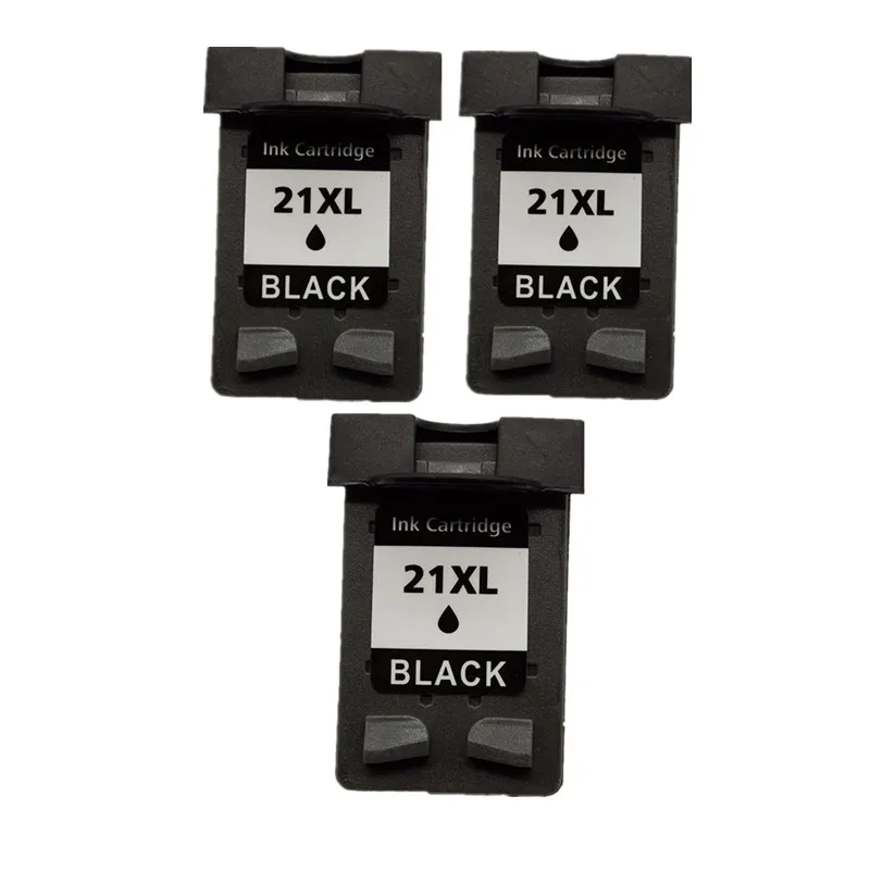 Восстановленные картриджи для HP21 XL 21XL HP21XL HP21 C9351A кгс 1401 1402 1403 1406 1408 1410 1410v 1410xi 1417 - Цвет: 3 Black