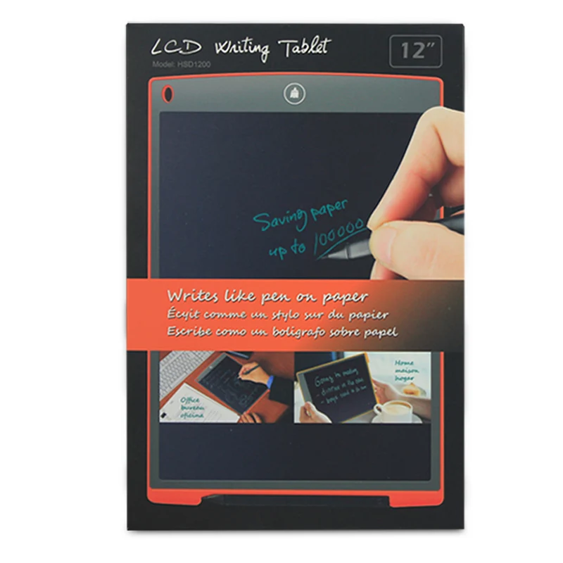 1" ЖК-электронный цифровой планшет Boogie Board простой стилус доски для записей детская письменная доска для рисования планшет детский подарок