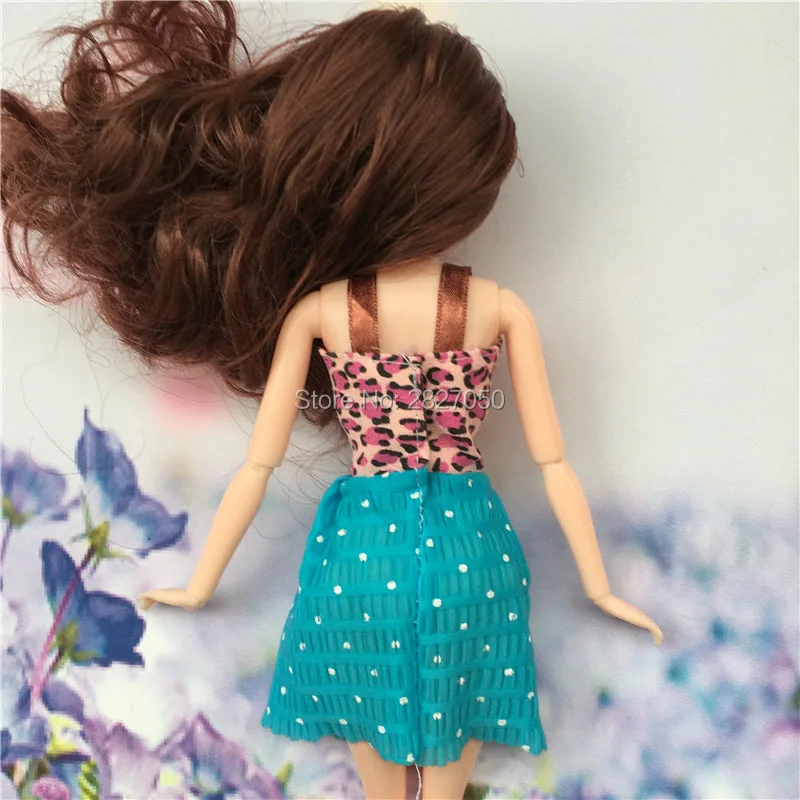 30 шт./компл. микс ручной работы Вечерние 10 платья мода случайный стиль Одежда + 20