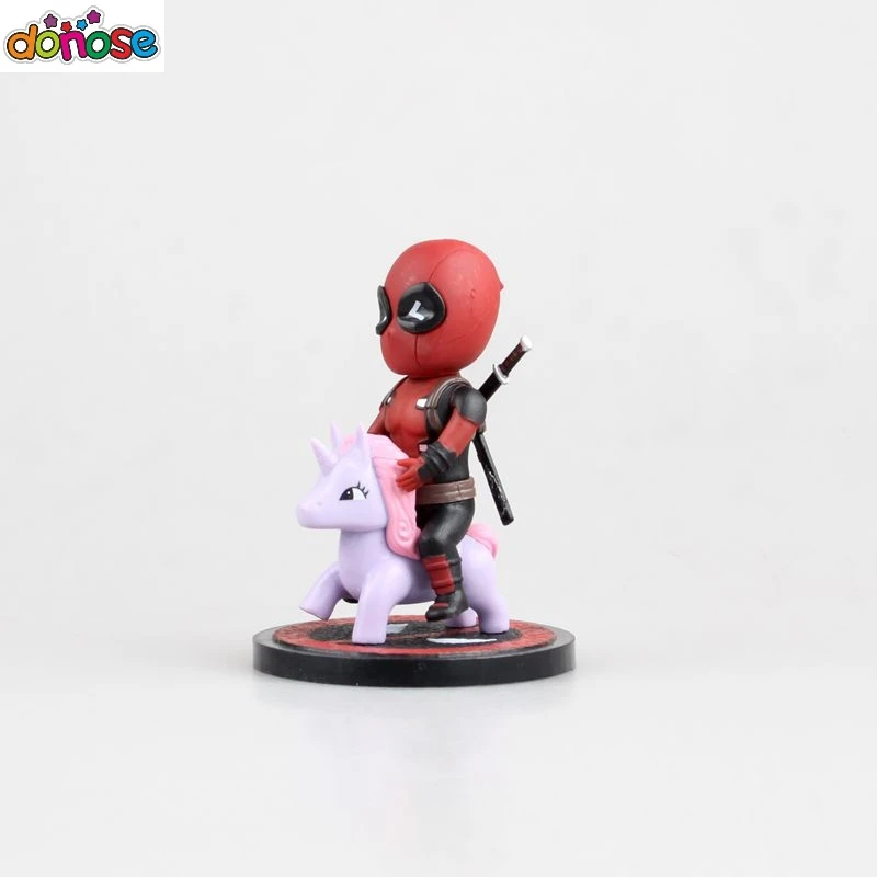 Дэдпул фигурка езда пони комиксы Marvel мини яйцо атака серии MEA 003/MEA 006 игрушка для