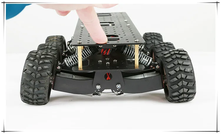 6WD умный автомобиль шасси крепление шок Arduino wifi автомобиль внедорожный скалолазание Raspberry Pi