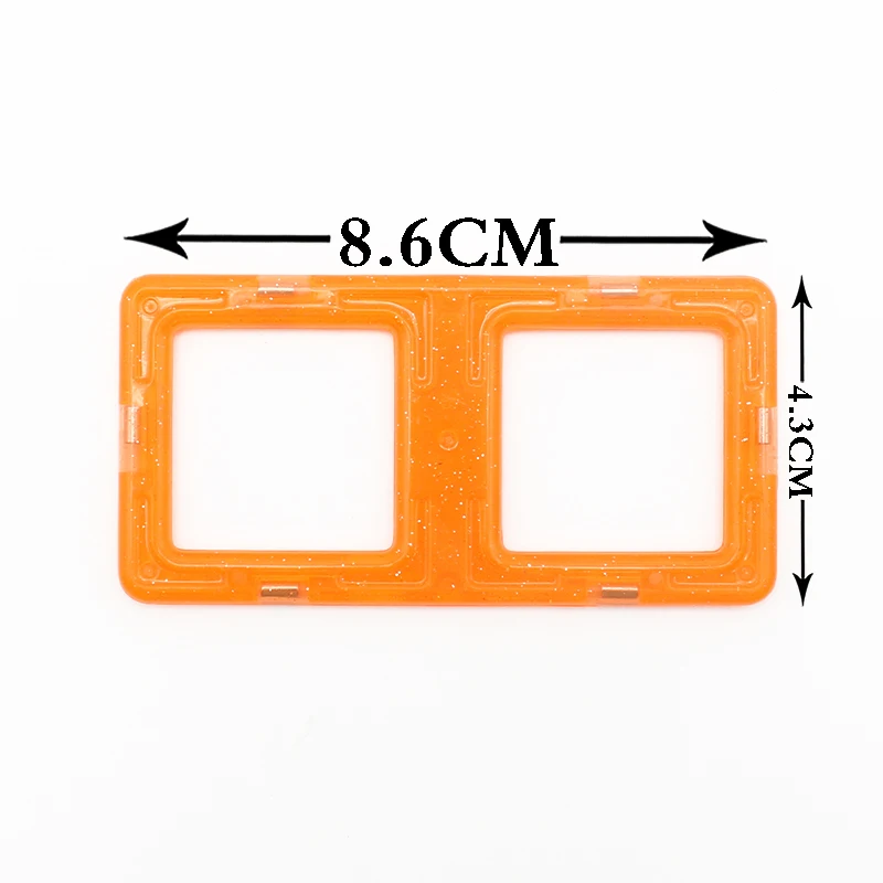 37 шт. мини Магнитные строительные блоки модели игрушек магнитные пластиковые для