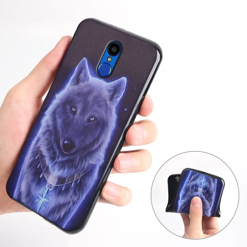 Силиконовый чехол для Prestigio Muze E7 LTE мягкий из ТПУ задняя крышка защитный телефона